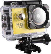 RigWig 1080P HD Action Camera Waterproof Sports Cam DVR Helmet Underwater Cam