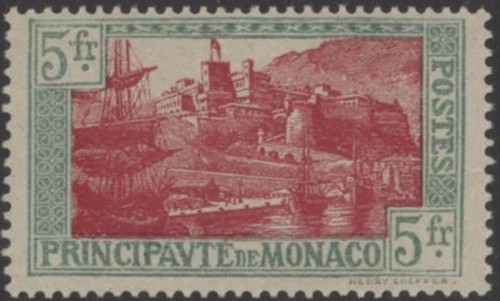 Monaco 1925 view - monaco, 5f