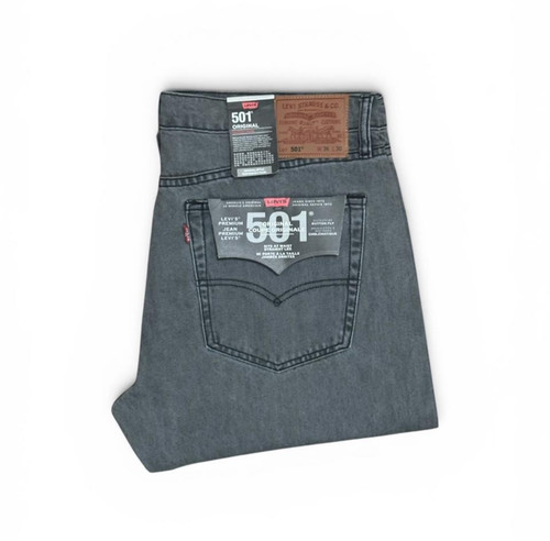 Levi charcoal grey 501 - levi's, men's