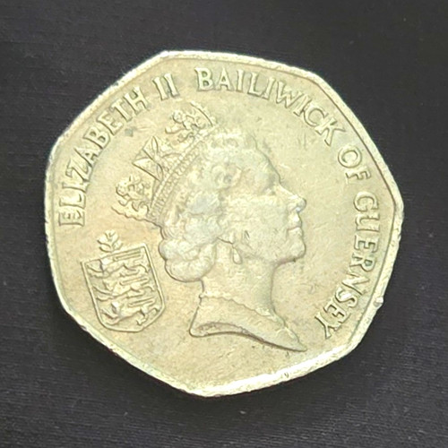 Guernsey 50p fifty pence - 50p, coin