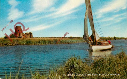 Postcard norfolk broads - postcard;,