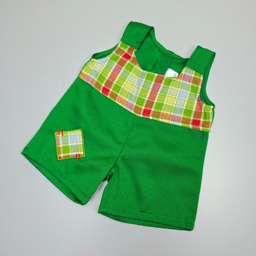 Build bear green plaid - a,