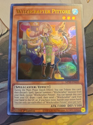 Yugioh witchcrafter pittore - yugioh!,