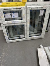Brand new white upvc window