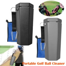 Portable Golf Ball Training for Golfer's Kit with Golf Ball Towel Cleaner Washer