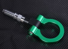 18mm Tow Hook Ring JDM Green Aluminium Alloy Strap Ring Front Rear Racing Turbo