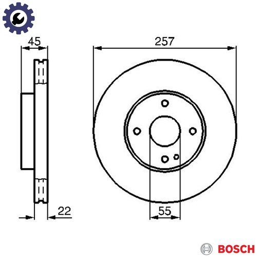 Brake disc 986 478 638 - brake,