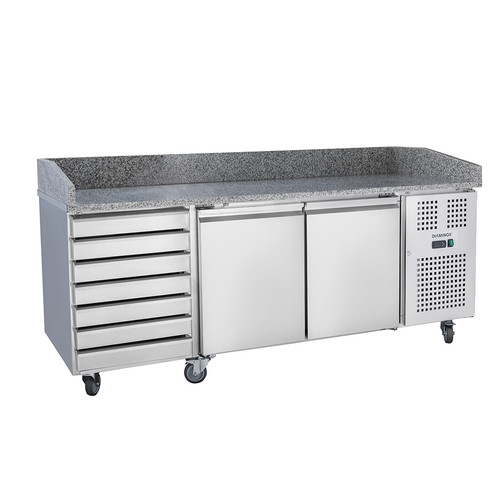 Marble bench fridge - fridge, with
