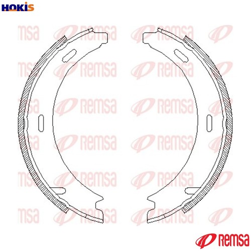Brake shoe parking - parking,