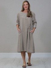 MADE IN ITALY Corduroy Dress