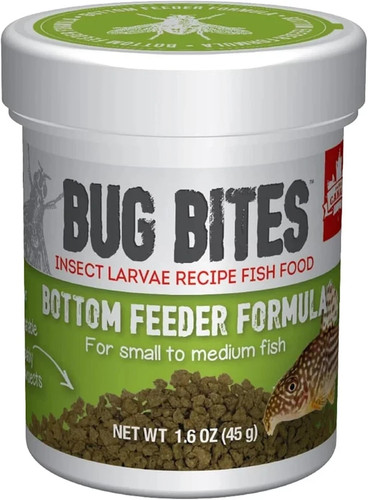 Fluval bug bites fish - fluval, food