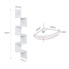 3/5 Tier Floating Corner