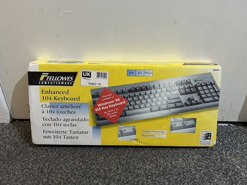 Fellowes keyboard enhanced 104 - keyboard,