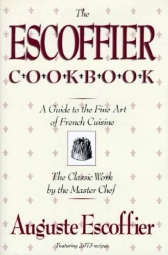 The escoffier cookbook - escoffier, by