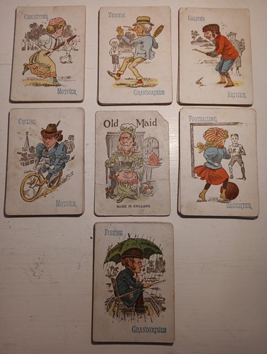 Antique sporting old - sporting, maid