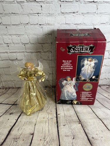 Fibre optic angel tree - optic,