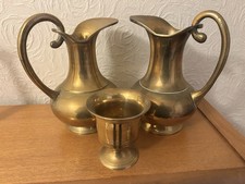Two Matching Vintage Brass