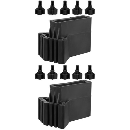 Rubber ladder feet protectors - rubber,