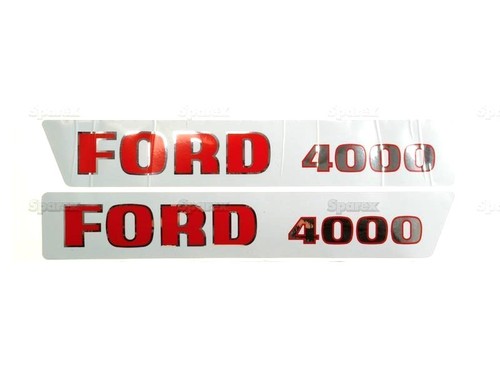 Bonnet decal set - set, 4000