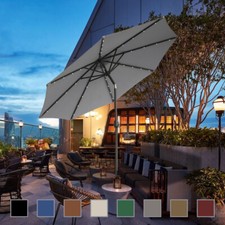Round parasol garden - 2.7m,