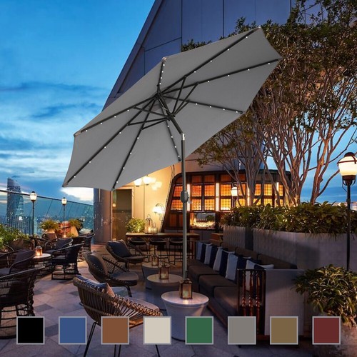 Round parasol garden - 2.5m,