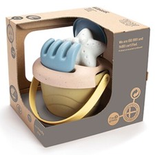 DANTOY TINY BUCKET SAND & WATER SET BIOPLASTIC Baby Toddler Bucket Spade Set