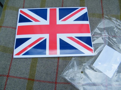 Union jack flag decal - decal, land