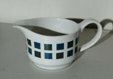 Midwinter Style craft Jug Blue Cube Square #CC2