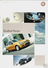 Vauxhall Dualfuel Range 2004 UK Market Brochure Corsa Astra Vectra Zafira Combo