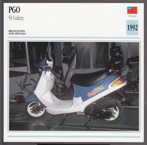 1992 pgo 50cc galaxy scooter - 1992,