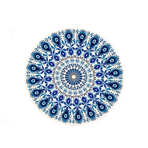 Mandala round mat - mandala, design