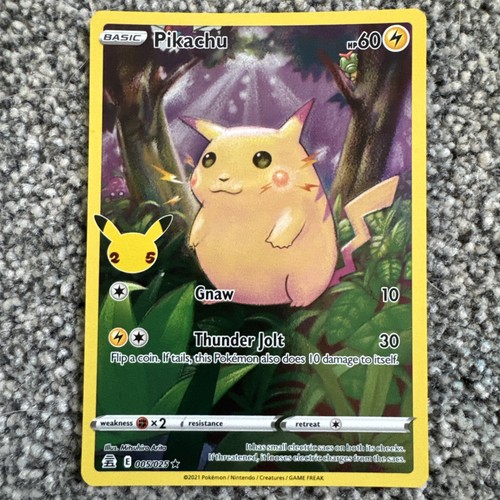 Pokémon pikachu tcg holo card - pokémon,