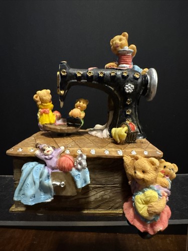 Vintage teddy bears sewing - bears,