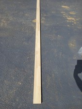 Oak worktop upstand, 3m long 80mm upstand 18mm