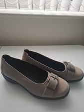 Hotter Trust Shoes UK 6.5 Extra Wide Fit Leather/Suede