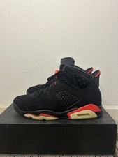 Nike Air Jordan 6 Retro Trainer Black 2019 Infrared UK 8.5 Men’s Basketball 