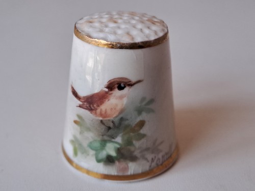 Antique royal worcester wren - antique,