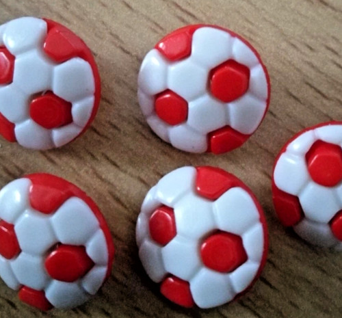Red white football - x, &