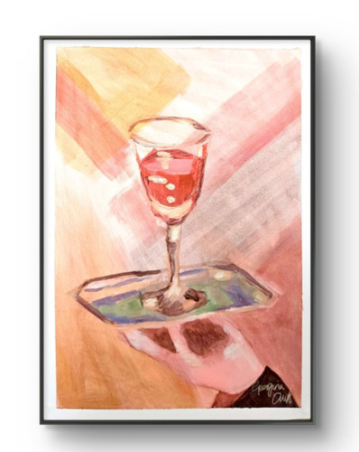Original acrylic 30x42cm - acrylic,
