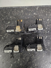 X4 Hitachi 18V Li-ion Battery For BCL1815 BCL1830 326240  , UNTESTED SPARES