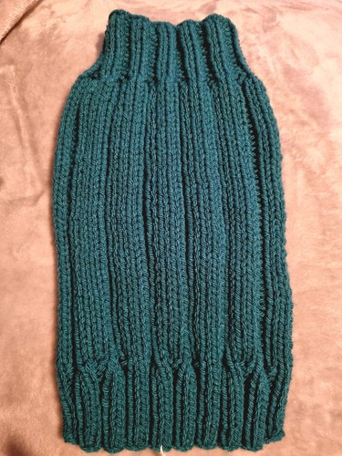 Long hand knitted - hand,
