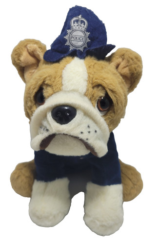 Police pug dog gosh designs - police,