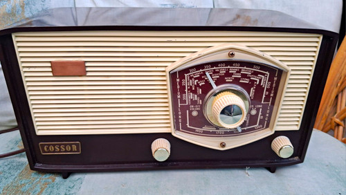Vintage cossor 1200u valve - cossor, cr