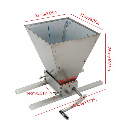 Grain mill grinder - mill, malt