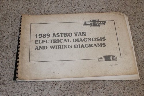1989 chevrolet astro - 1989, van