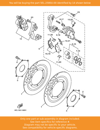 Yamaha caliper assy - yamaha,