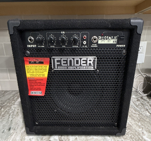 Fender rumble 15w - 15,