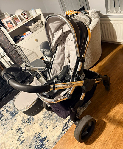 Icandy grey single - grey, with