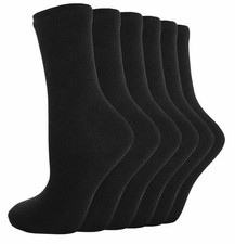 Mens black socks 6 pairs
