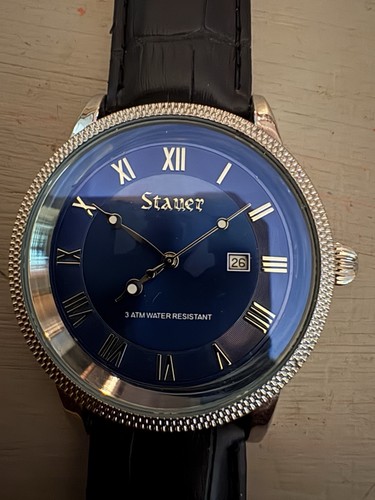 Stauer urban blue - blue, watch